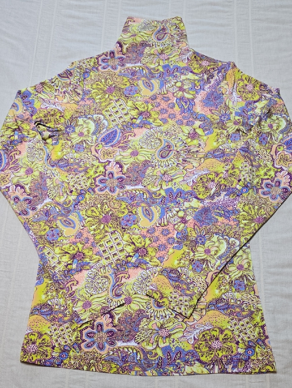 Marie Oliver Eloise Printed Top Meadow Women's Size Extra Small
